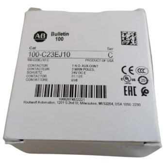 Allen Bradley Contactor Aux Cat 100-c23ej10