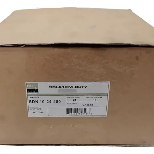 Analisis Tecnico Fuente Industrial  Sola Cat Sdn 10-24-480
