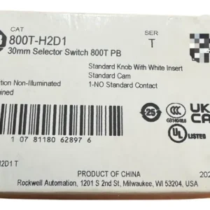 800t-h2d1 Allen-bradley Selector 2-posición Mantiene 30mm Blanco