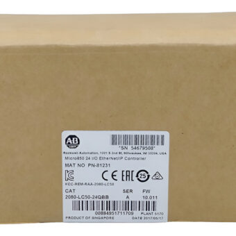 Allen Bradley 2080-lc50-24qbb Controlador Ethernet/ip
