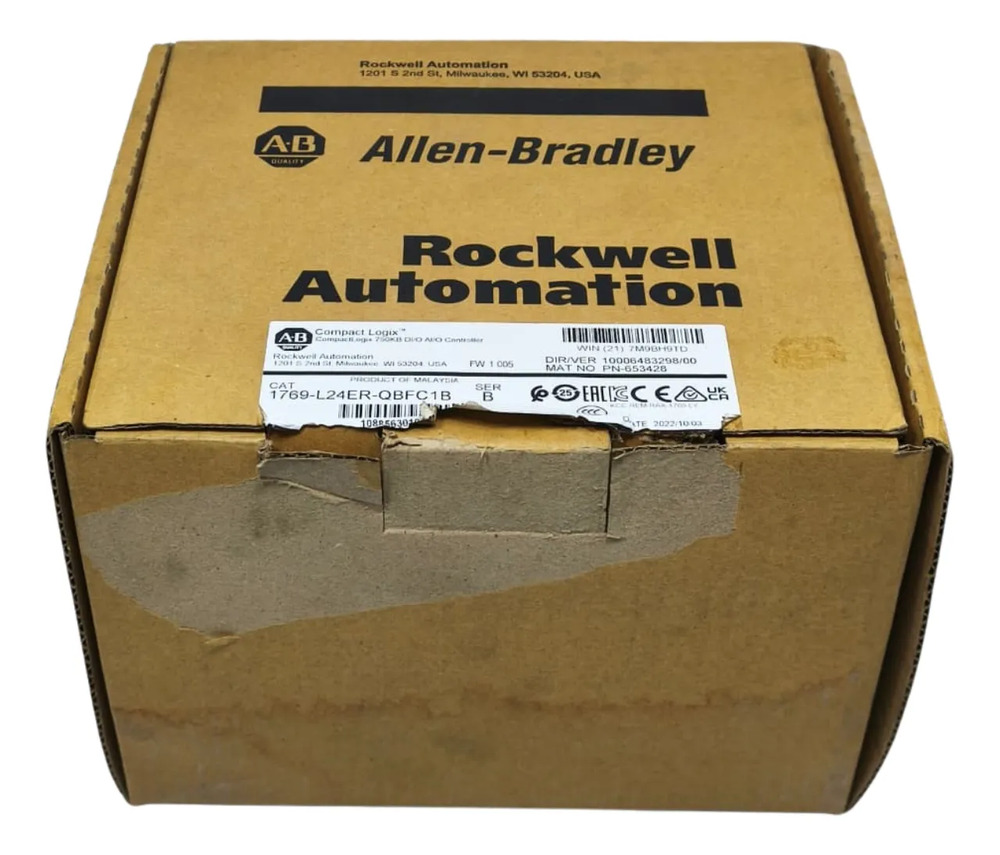 1769-l24er-qbfc1b Controlador Compactlogix Allen-bradley - Imagen 2