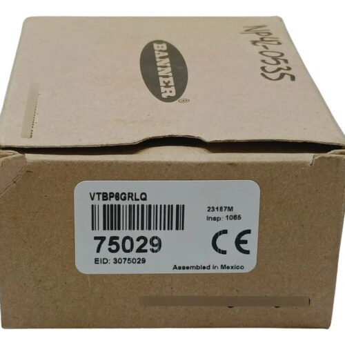 Vtbp6grlq Banner Verification Touch Button 12-30vdc 75029