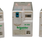 Lote De 3 Pz. Rxm2ab2bd Telemec Miniature Relay 2 Co With