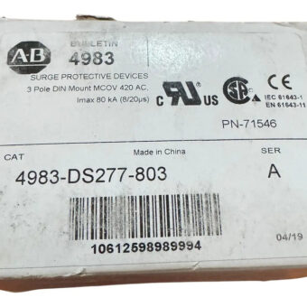 Allen-bradley 4983-ds277-803 Surge Rotective De Vices