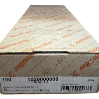 1020000000 Weidmuller Clema Tornillo Beige Wdu2.5 26-12awg