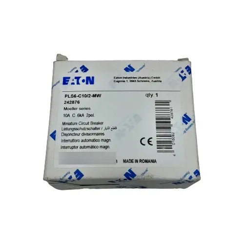 Pls6-c10/2-mw Moeller Int Termomag P/riel 2p 10a C 6ka 440va