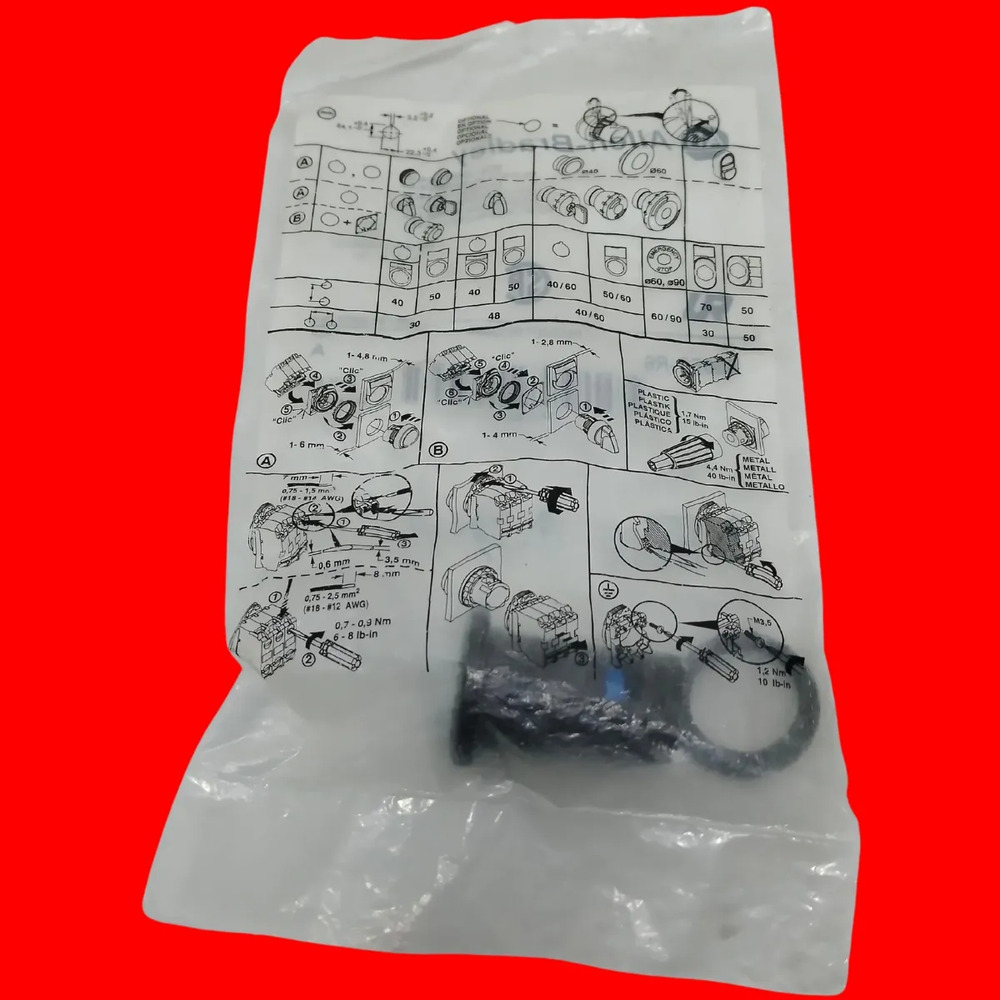 Allen Bradley 800fp-r6 Pulsador De Reactivacion Azul Azul - Imagen 3
