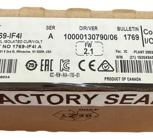 Allen Bradley 1769-if4i Módulo Analogo 4 Canales Compact