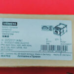 Siemens 3rt2017-1ar61 Contactor 12amps B-440vac S00 C-1na