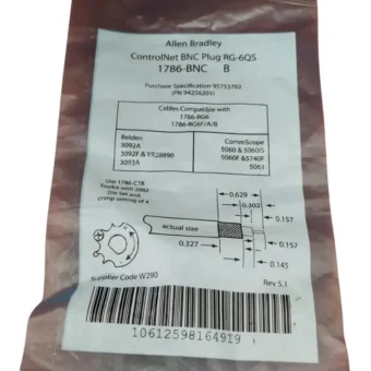 Allen Bradley 1786-bnc B Conector Coaxial
