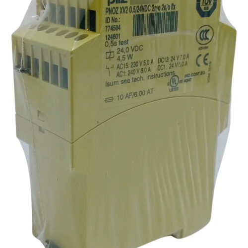 774504 Pnoz-xv2-05 Relé Tiempo De Seguridad Pilz 0,5