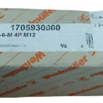 Weidmuller 1705930000 Sai-6-m 4p M12 Beige