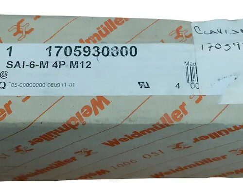 Weidmuller 1705930000 Sai-6-m 4p M12 Beige