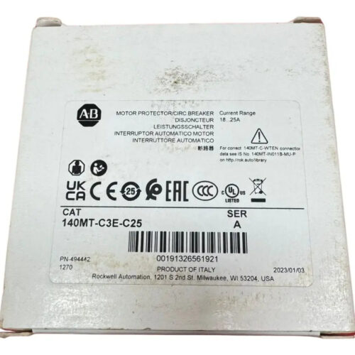 Allen  Bradley  140mt-c3e-c25