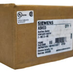Siemens Aske3 Auxiliary Switch