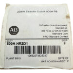 Allen-bradley 800h-hr2d1 Serie F Selector  Negro