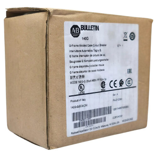 140g-g2c3-c50 Allen Bradley Molded Case Circuit Breaker 3p