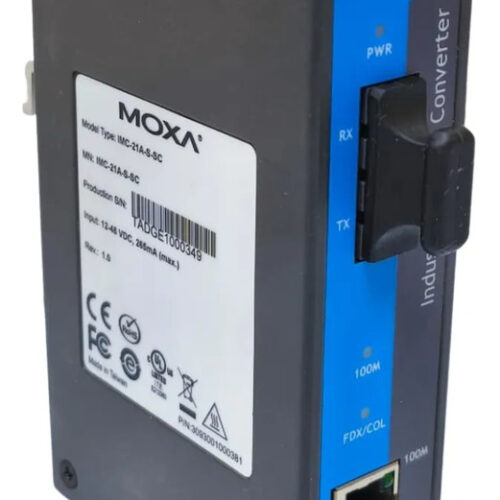 Imc-21a-s-sc Moxa Industrial 10/100baset(x) To 100basefx