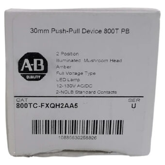 Allen Bradley 800tc-fxqh2aa5 Push 30mm Naranja