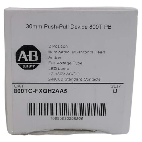 Allen Bradley 800tc-fxqh2aa5 Push 30mm Naranja