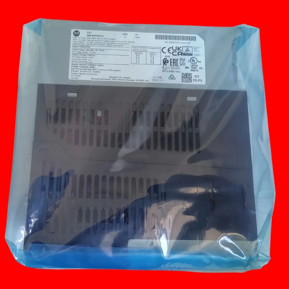 Allen Bradley Para Power Flex Drive Cat 25b-b8p0n104 - Imagen 5