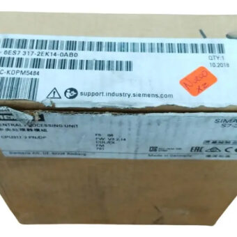 Siemens 6es7 317-2ek14-0ab0 Central Processing Unit
