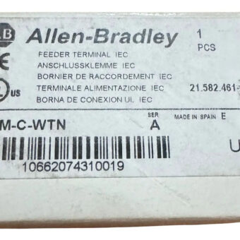 Nuevo Allen Bradley 140m-c-wtn Conexión Terminal