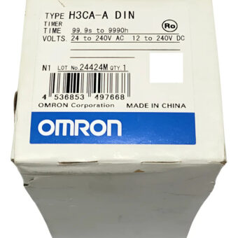 H3ca-a Omron Timer Digital 99.9s-9990hrs 11p 24-240vac/dc