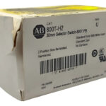 800t-h2 Allen-bradley Selector 2 Position Non Iluminated Negro