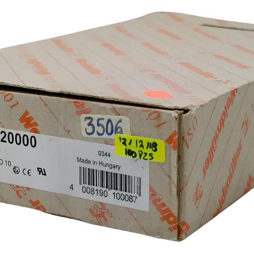 0-279620000 Weidmuller Din Rail Terminal Block 2 Positions