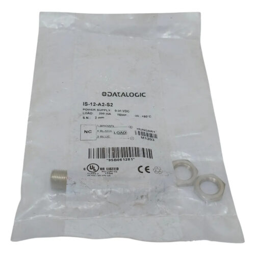 Is-12-a2-s2 Datalogic Inductive Sensor M12 Namur - 2m