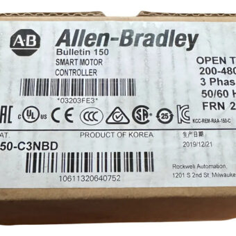 150-c3nbd Allen-bradley Smc-3 3a 480v 60