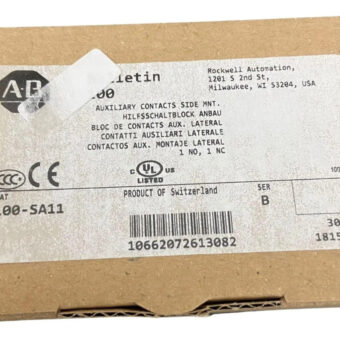 100-sa11 Allen-bradley Contacto Auxiliar Lateral