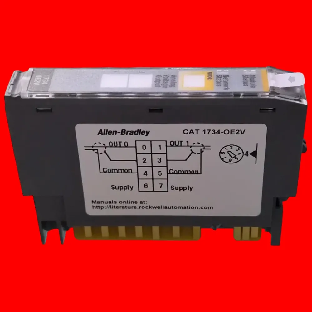 1734-oe2v Allen-bradley Analog Output Module 2 Point Voltage - Imagen 3