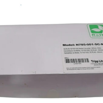 Tripp Lite N785-001-sc-mm Transceptor De Red Rj45 A Sc 550m