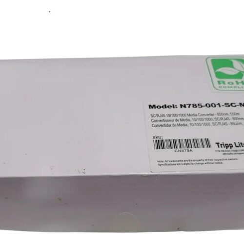 Tripp Lite N785-001-sc-mm Transceptor De Red Rj45 A Sc 550m