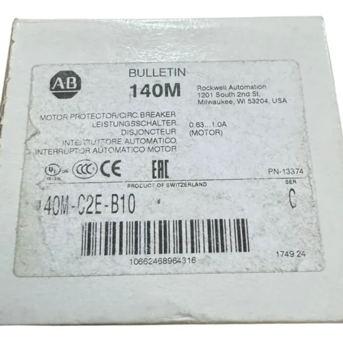 Allen Bradley 140m-c2e-b10 Interruptor Automático*