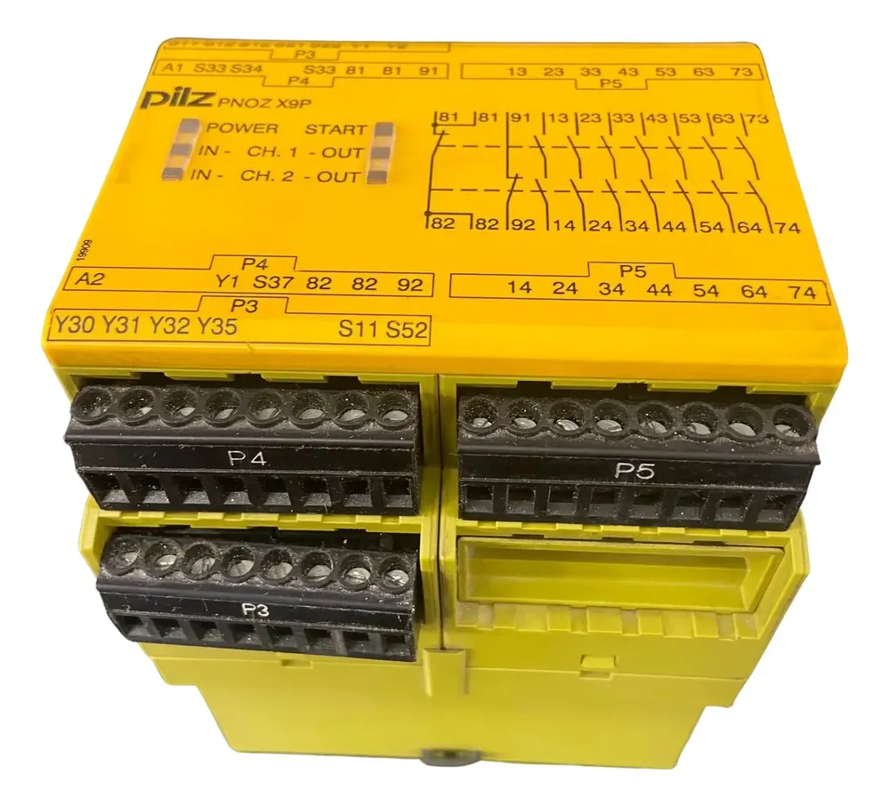 777609 Pilz Safety Relay Pnoz X9p 24vdc* - Imagen 2