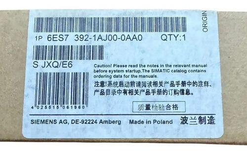 Siemens 6es7 392-1aj00-0aa0 S7-300 Contactos De Tornillo
