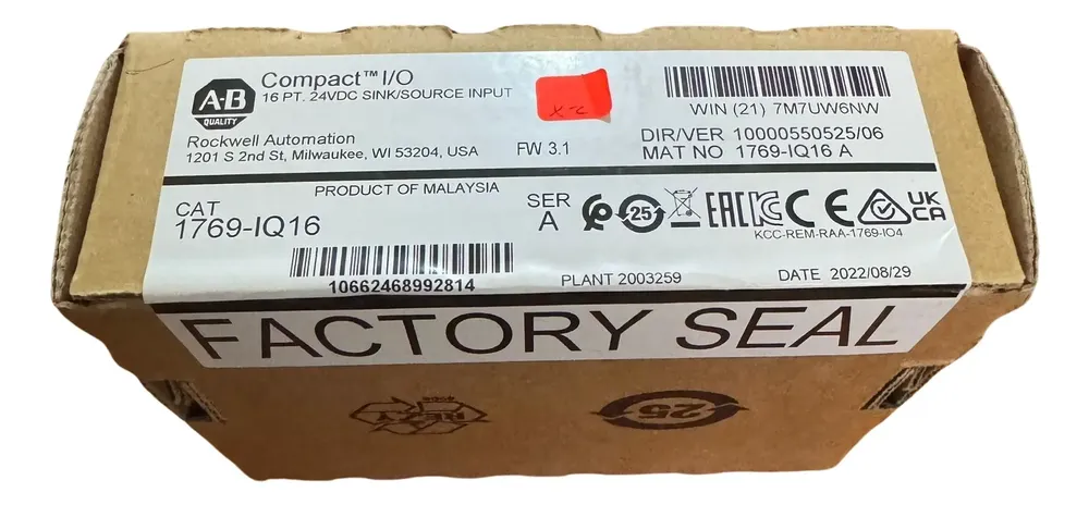 Allen-bradley 1769-iq16 Compactlogix Input Module 16-pts 24v - Imagen 2