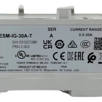 Allen-bradley 193-esm-i-30a-t Terminal De Energia