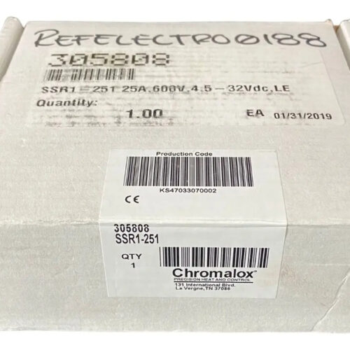 Chromalox Ssr1-251 305808 Relé Controlador De Potencia
