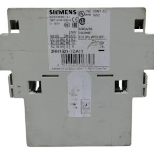 Siemens 3rh1921-1da11 Contacto Auxiliar Lateral Blanco