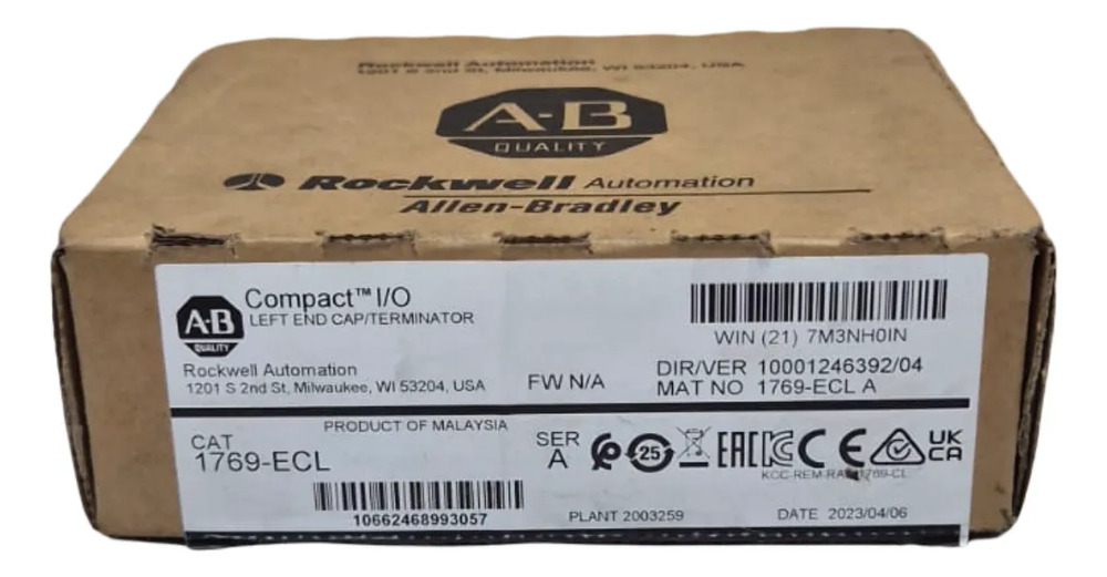 Allen Bradley 1769-ecl Lefy End Cap - Imagen 2