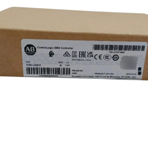 Allen-bradley 1756-l82ek Controllogix 5580 Controller With