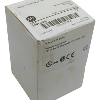Allen Bradley 800t-a6a Pulsador Rojo Al Ras 1no/1 Nclb Seri