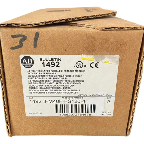Allen-bradley 1492-ifm40f-fs120-4 Módulo De Interfaz Fusible