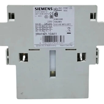 Contacto Auxiliar Lateral Siemens 3rh1921-1da11
