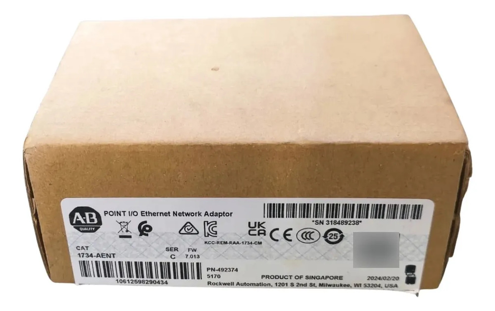 Allen-bradley 1734-aent Ethernet Adaptador Point I/o_ - Imagen 2