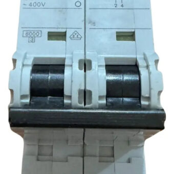 Siemens 5sy62 Mcb C3 Installatieautomaat 2p 400v 3a